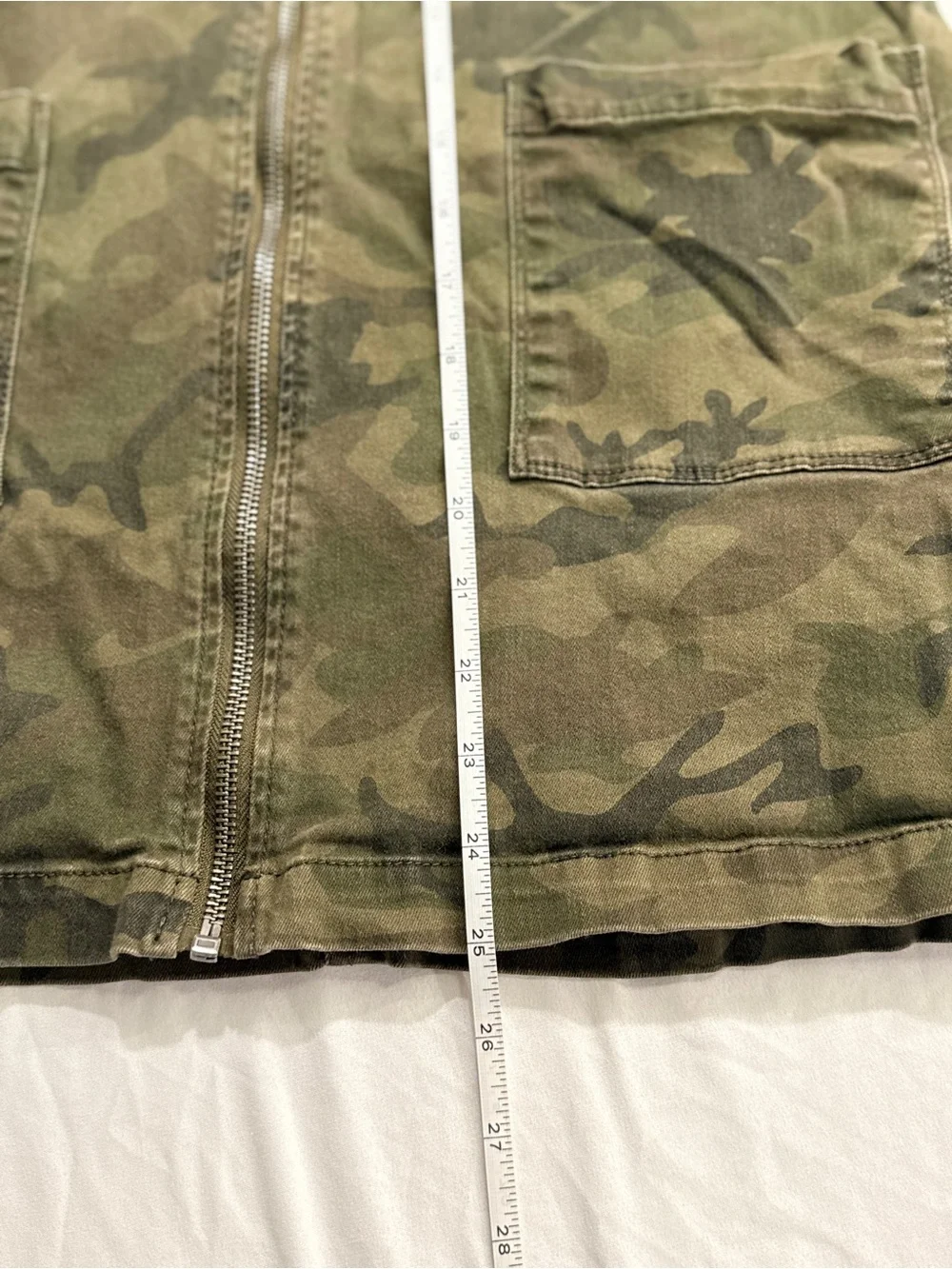 SO Women’s Olive Green Zip-Front Overall Dress Size M